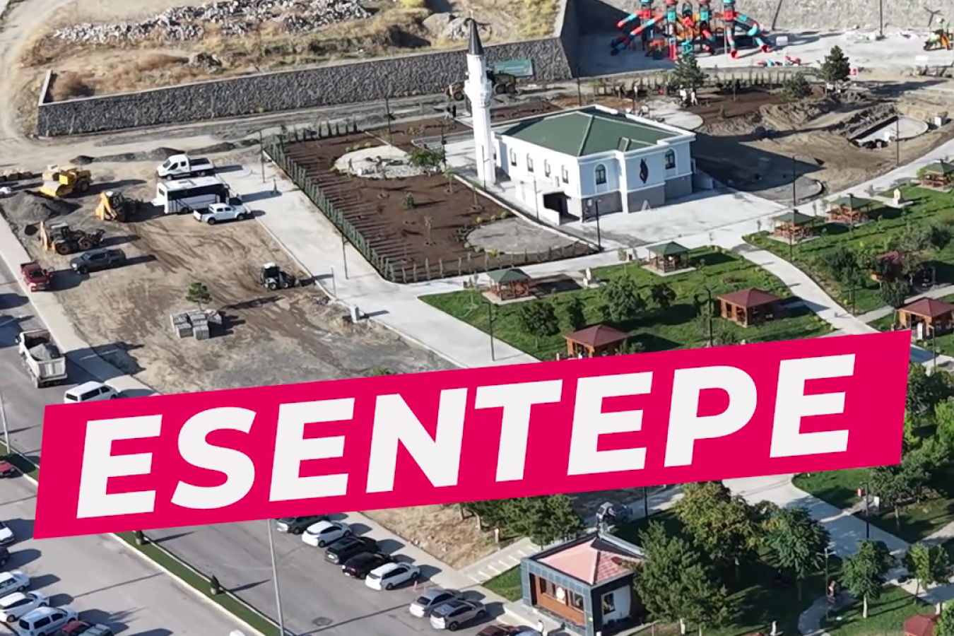 Esentepe Rekreasyon Alanı’nda çalışmalarımız devam ediyor