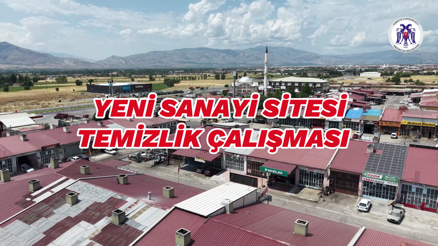 Yeni Sanayi Sitesi’nde kapsamlı genel temizlik çalışması yapıldı