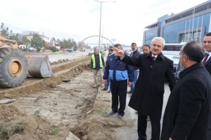 Başkan Başsoy Halit Paşa Mahallesinde Yürütülen Çalışmaları Yerinde İnceledi