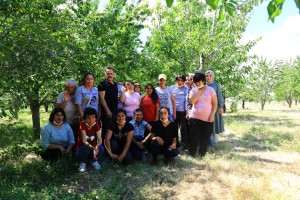 Erzincan Belediyesi meyve bahçeleri Engelsiz Yaşam Merkezi öğrencilerini ağırladı