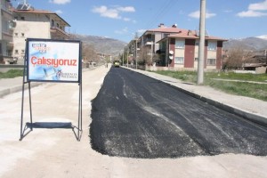 Erzincan Belediyesi Asfalt Çalışmalarına Devam Ediyor