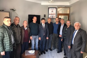 Belediye Başkanımız Sayın Bekir Aksun Fıratboyu Erzincanlılar Derneği’ni ziyaret etti
