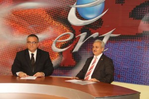 Belediye Başkanımız Cemalettin Başsoy ERT haberin konuğu oldu