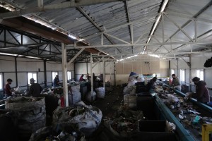 Erzincan’ın çöpü ekonomiye kazandırılıyor