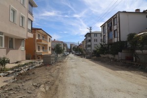 İhsan Özel Sokak’ta yol genişletme çalışmaları başlatıldı