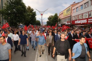 "15 Temmuz Demokrasi ve Milli Birlik Günü” programı düzenlendi