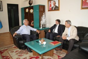 Mehmet Köseden Başkan Başsoy’a ziyaret