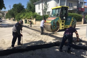 Erzincan Belediyesi Üst Yapı Çalışmalarına Devam Ediyor