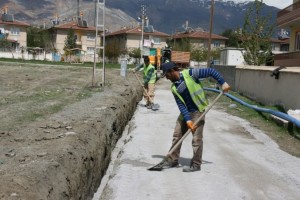 İzzet Paşa Mahallesinde Cansuyu Çalışmaları Devam Ediyor