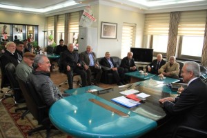 Erzincan Belediye Başkanı Cemalettin Başsoy’a tebrik ziyaretleri devam ediyor