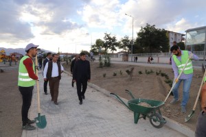 Belediye Başkanımız Sayın Bekir Aksun; “Daha Yeşil bir Erzincan için aralıksız çalışıyoruz”