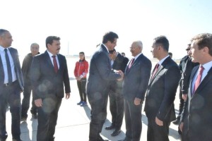 Ekonomi Bakanımız Nihat Zeybekçi’yi Havaalanında Karşıladık