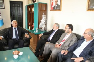 Mehmet Öcalan’dan Başkan Başsoy’a Ziyaret