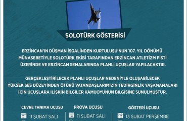 Solo Türk Gösterisi