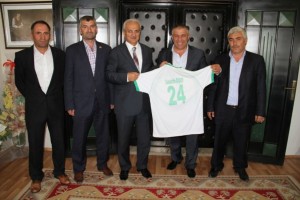 Erzincan Refahiye Spor Kulübü’nden Başkan Başsoy’a Ziyaret