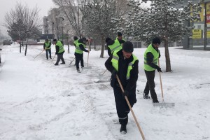 Erzincan Belediyesi karla mücadele çalışmalarına başladı 