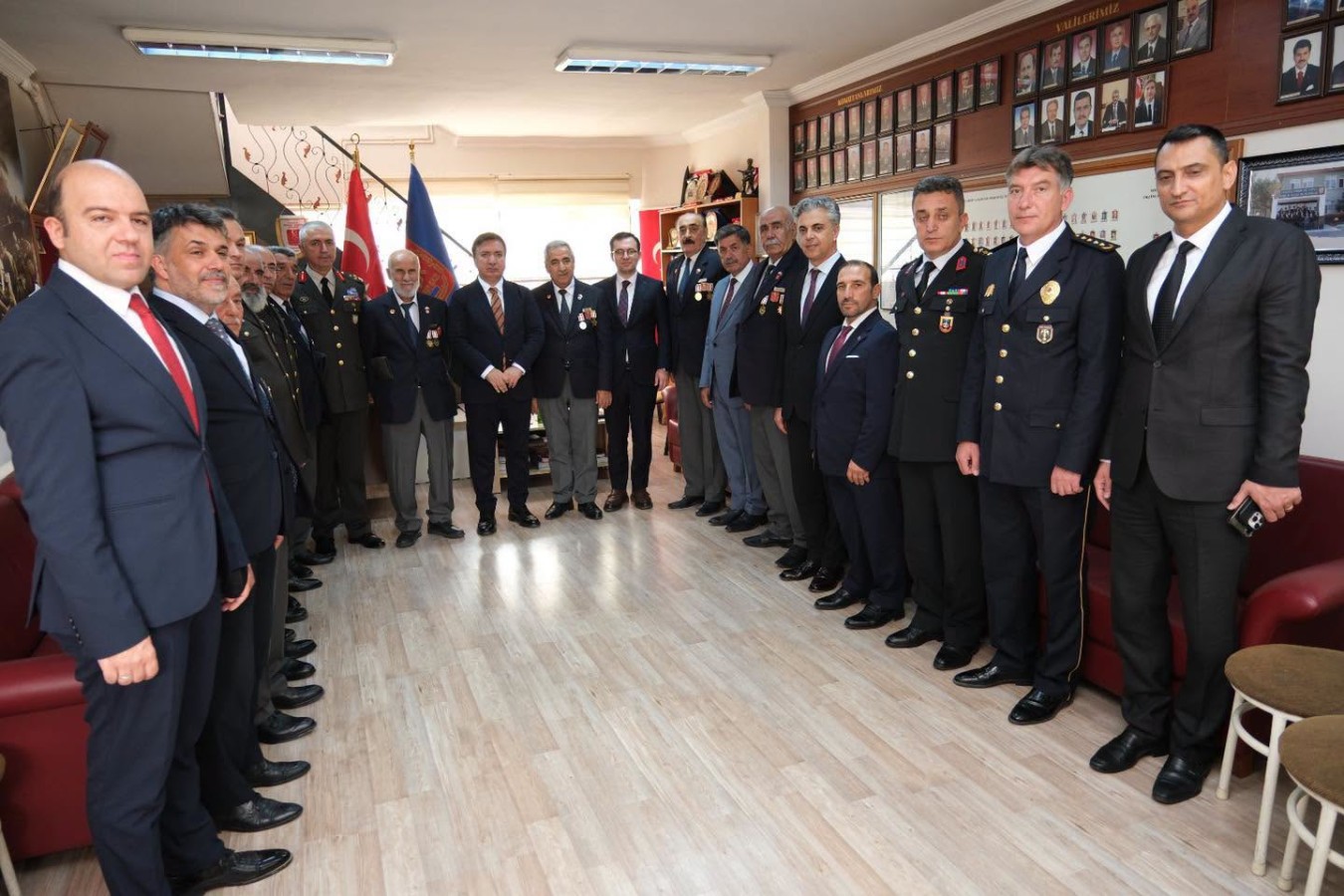 Erzincan Muharip Gaziler Derneği Başkanlığına Ziyaret