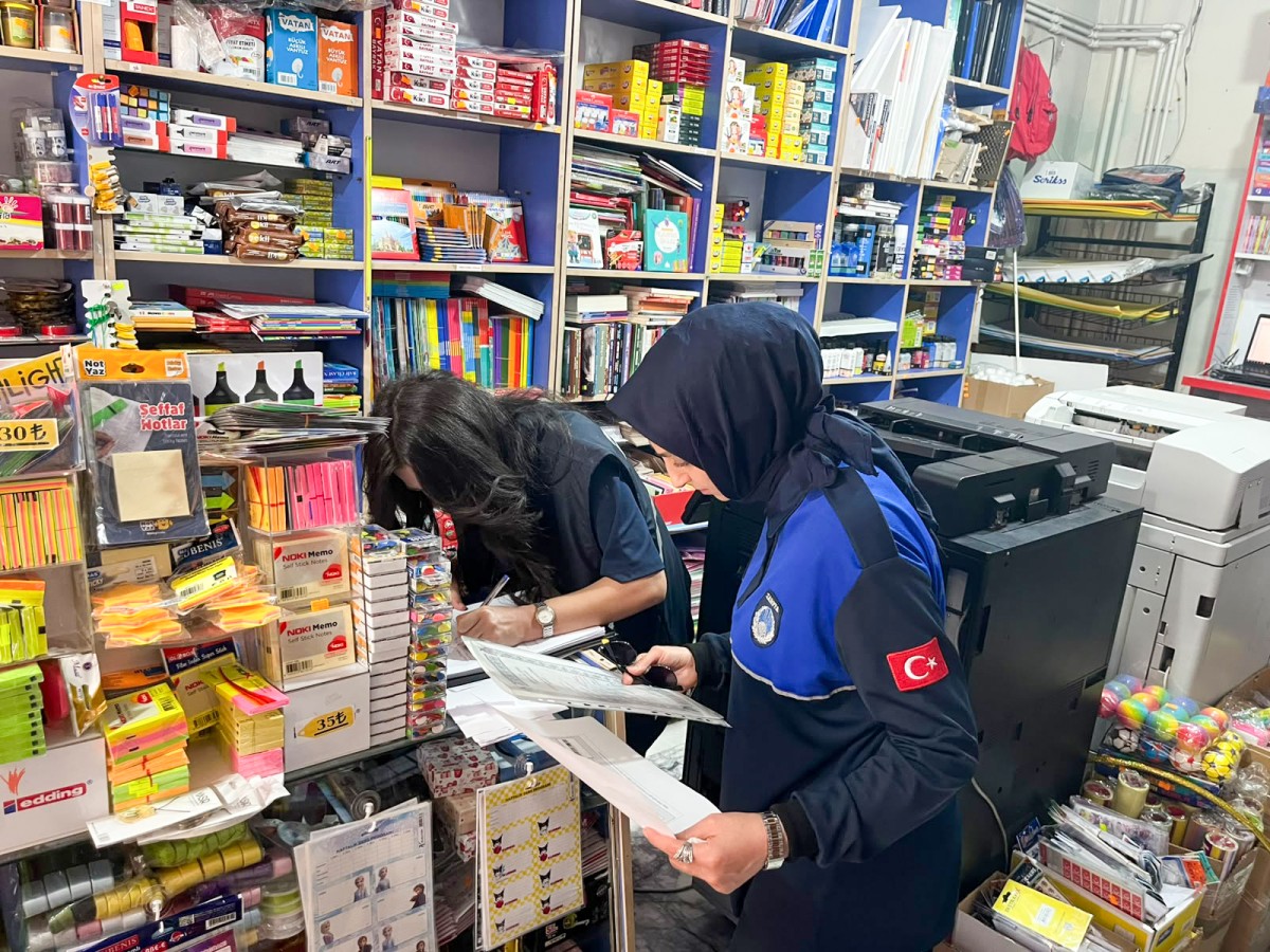Okul Öncesi Kırtasiye Ürünlerine Zabıta Denetimi