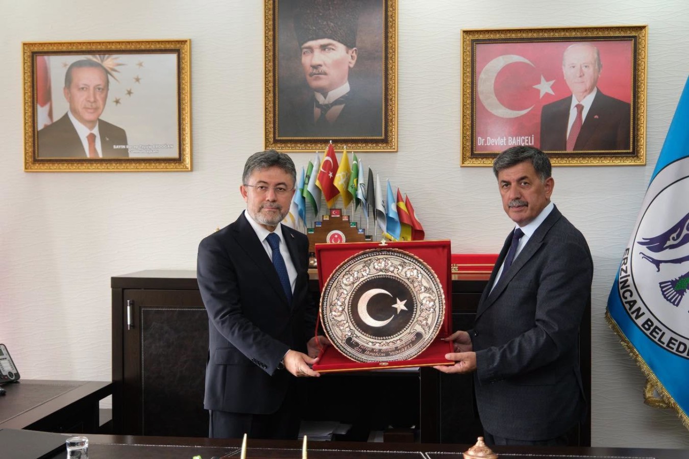 Tarım ve Orman Bakanı Sayın İbrahim Yumaklı’dan Erzincan Belediyesine Ziyaret